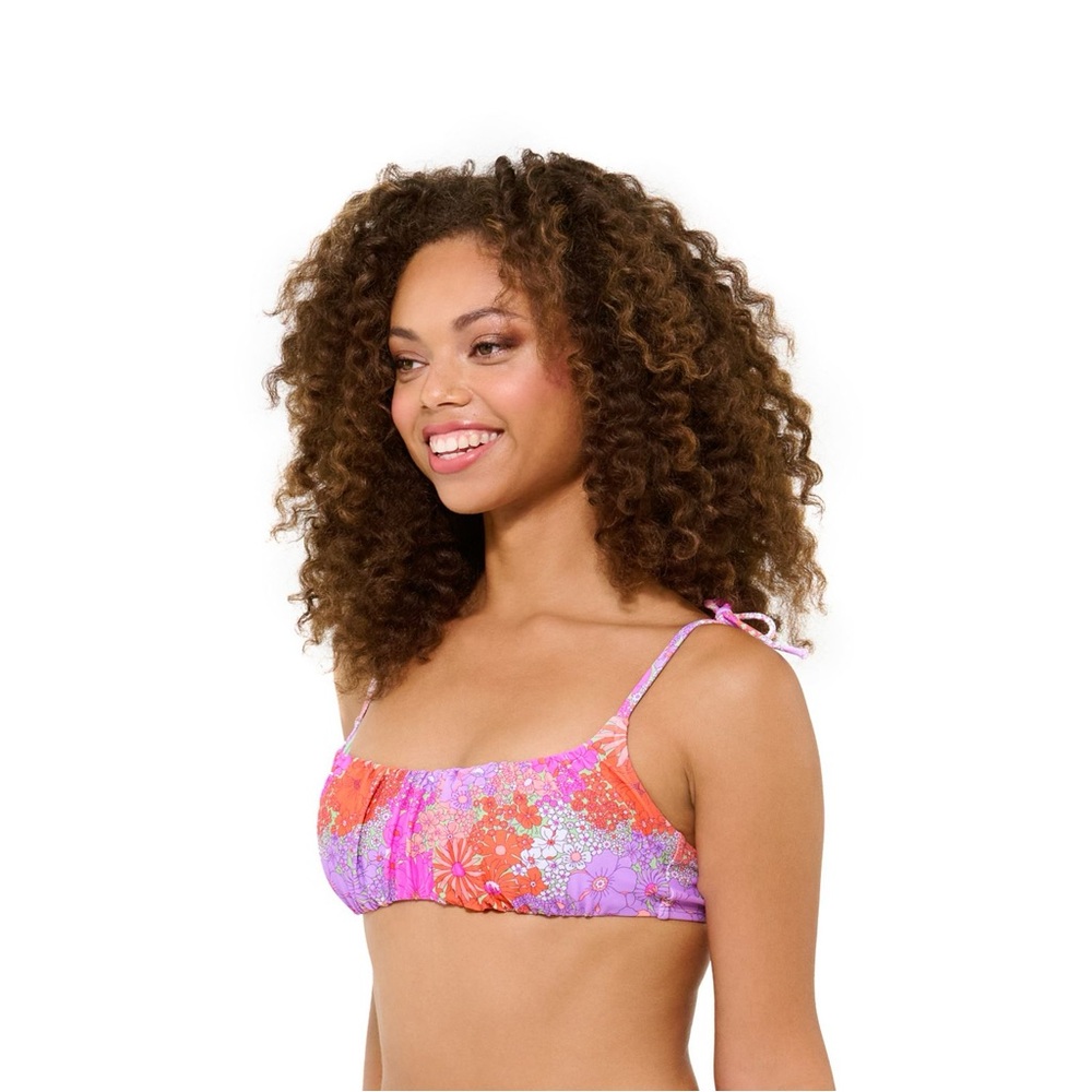 NEW Ninety Nine Floral Bikini Top